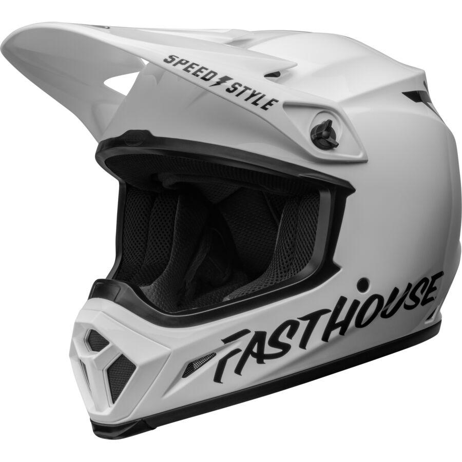 Bell Fasthouse White Helmet MK-9