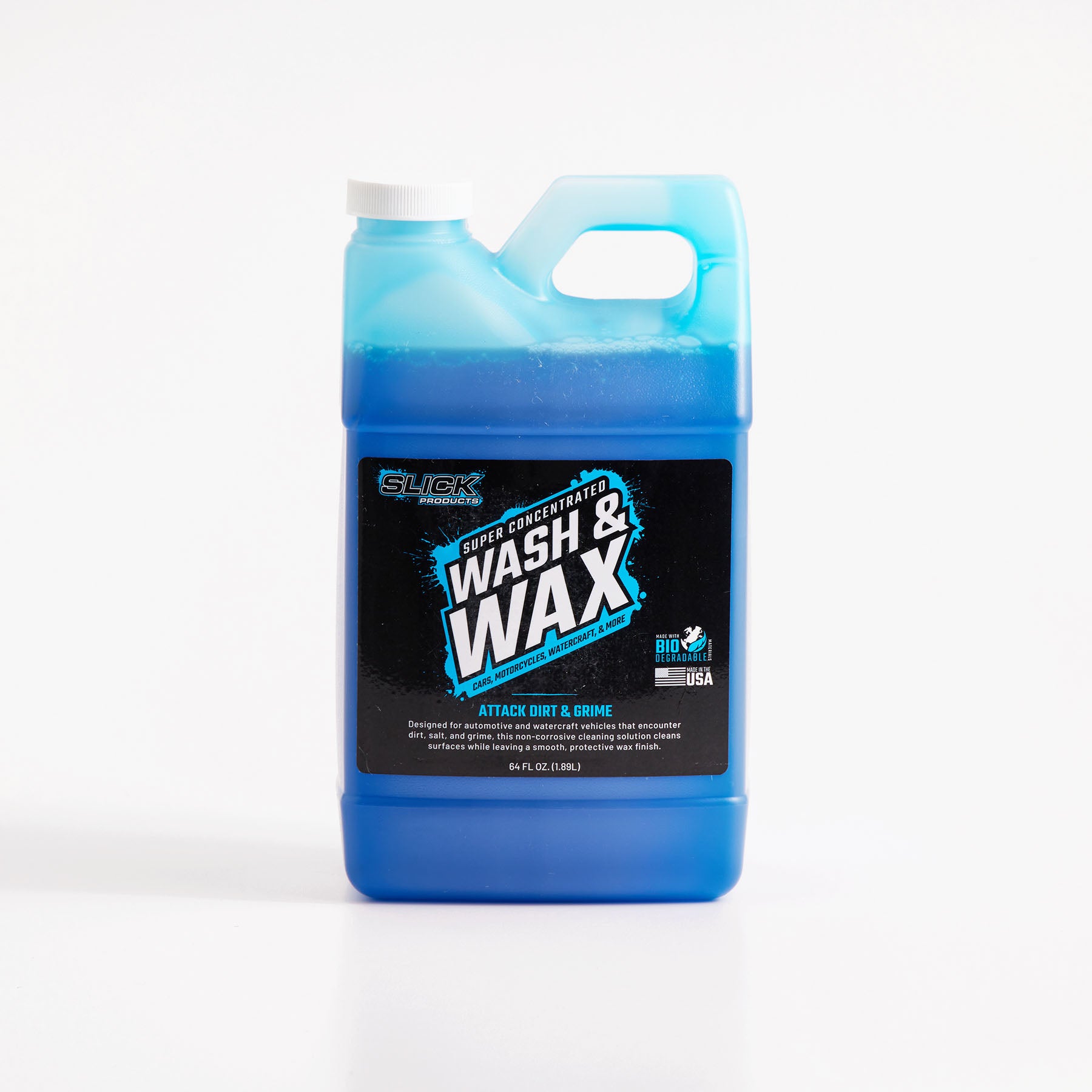 SLICK WASH & WAX 64OZ.