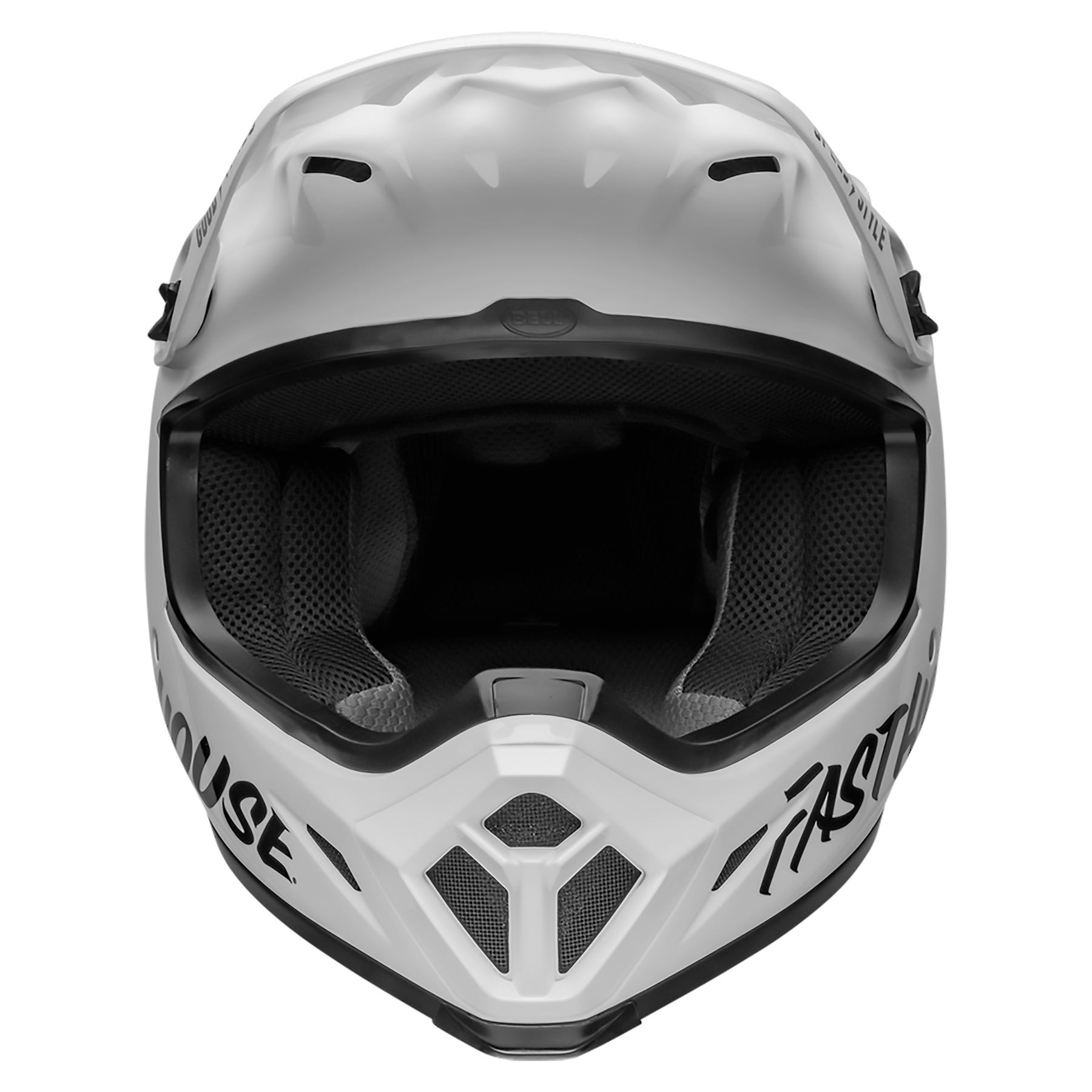 Bell Fasthouse White Helmet MK-9