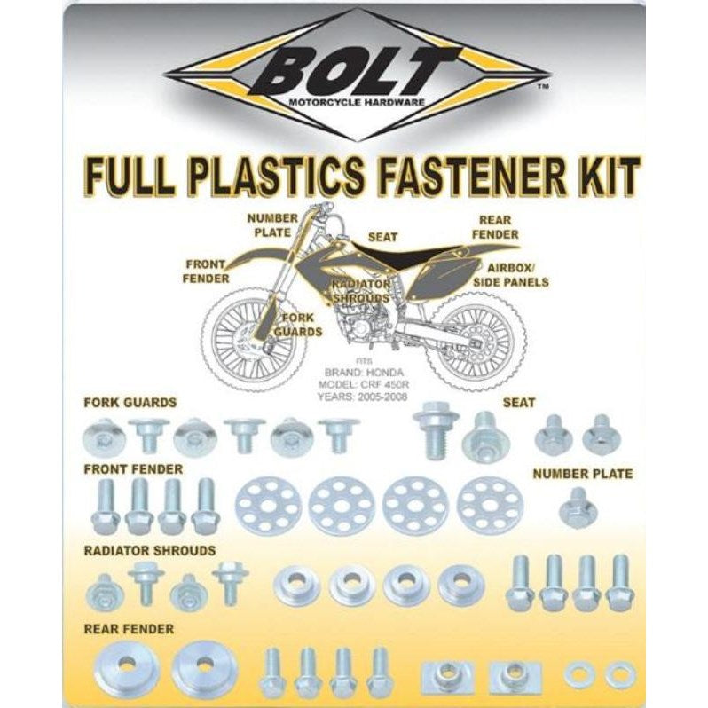 Full 110 Plastics Fastener Kit