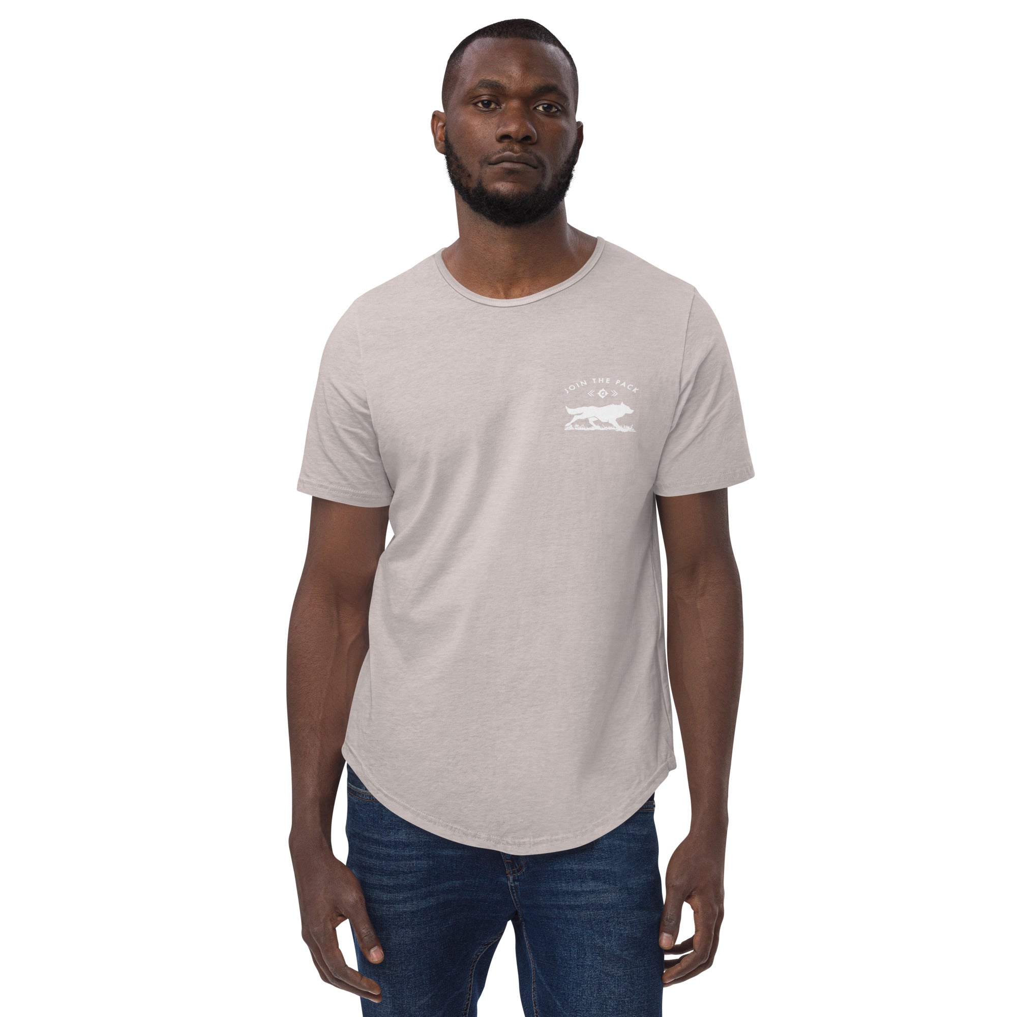 Men's Join The Pack Curved Hem T-Shirt